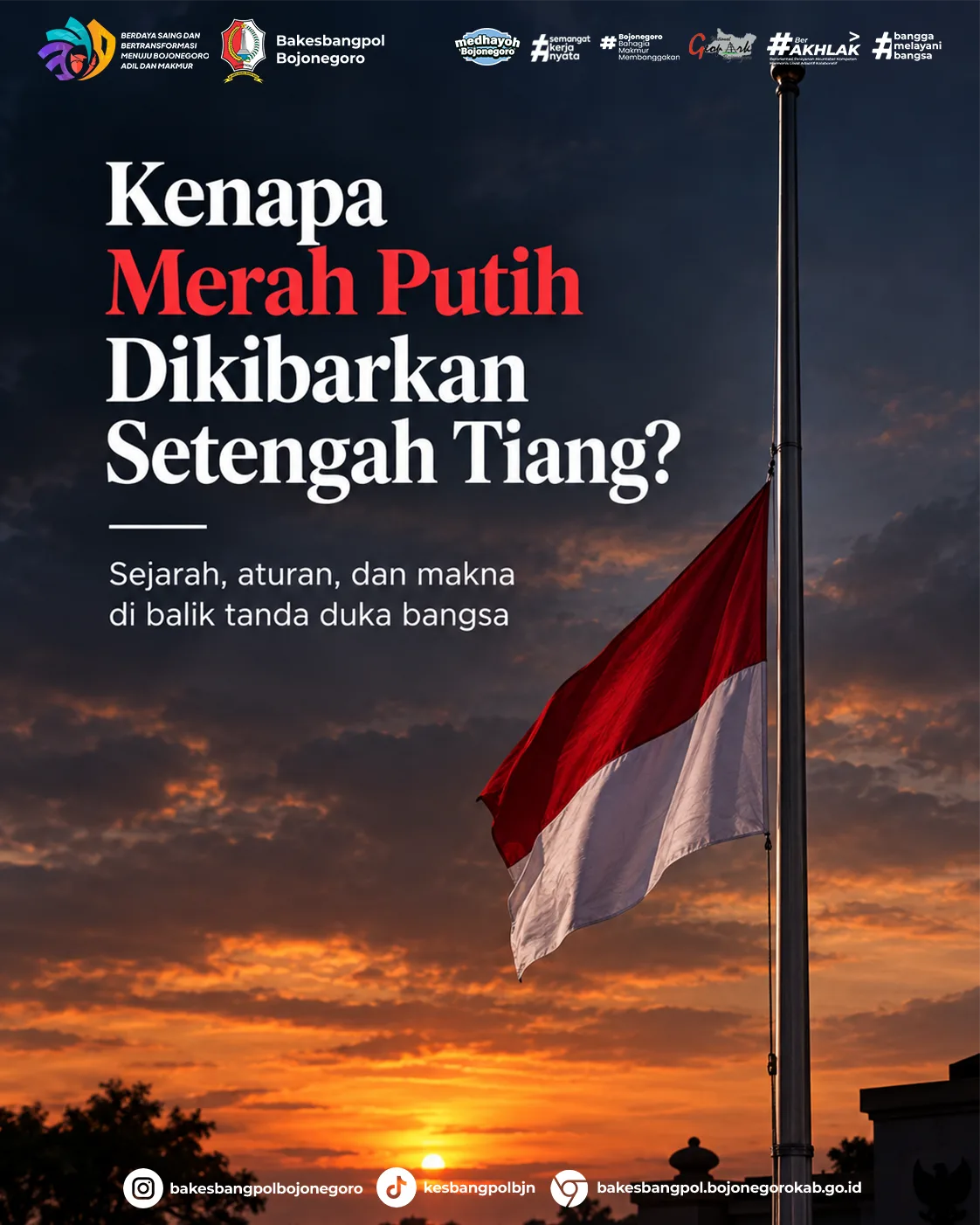 Bendera Setengah Tiang dan Ingatan Bangsa tentang Tragedi