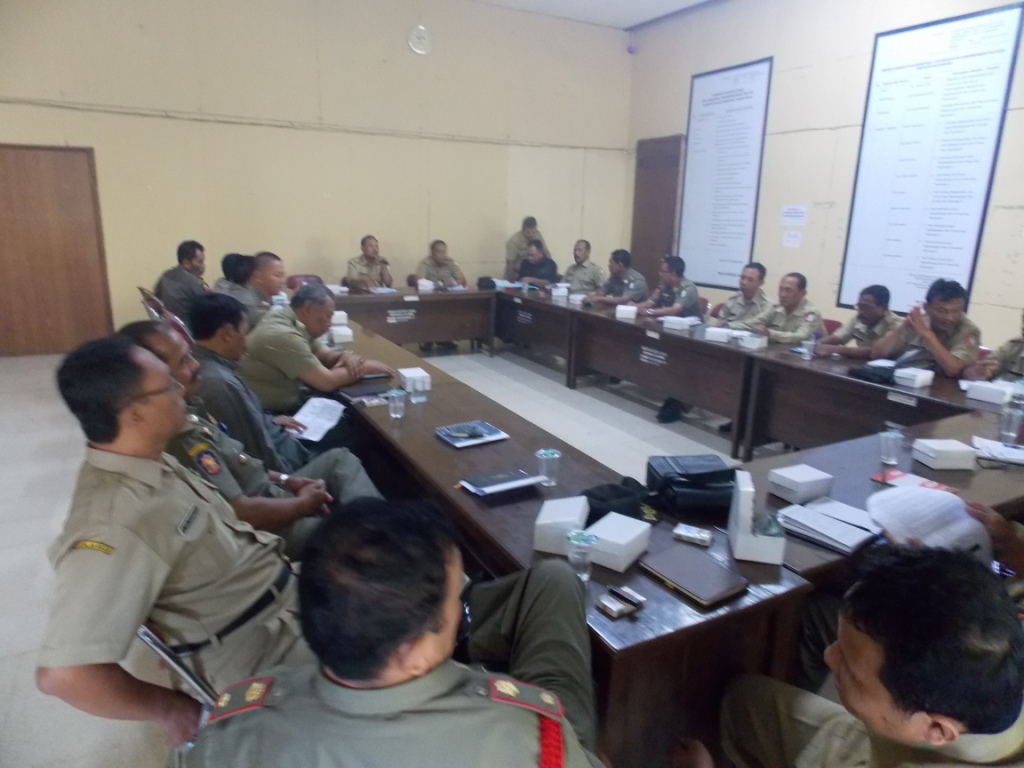 RAPAT TEKNIS PERSIAPAN PELATIHAN MANAJEMEN SISTEM PELAPORAN