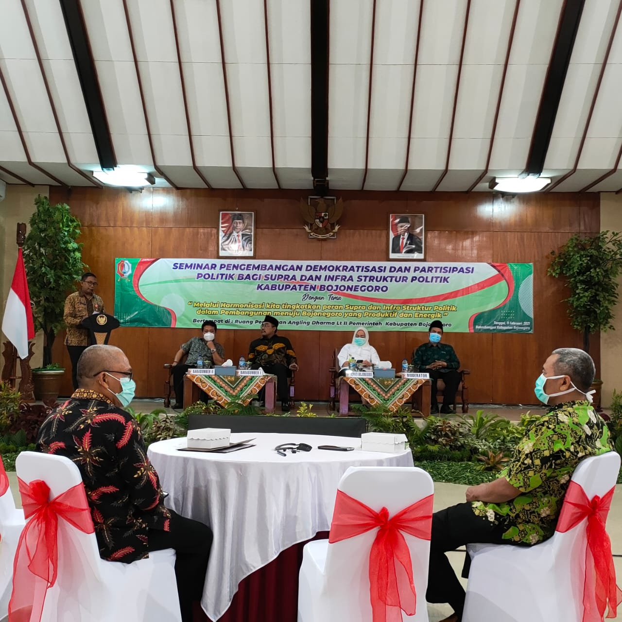 Seminar Pengembangan Demokratisasi dan Partisipasi Politik Kabupaten Bojonegoro