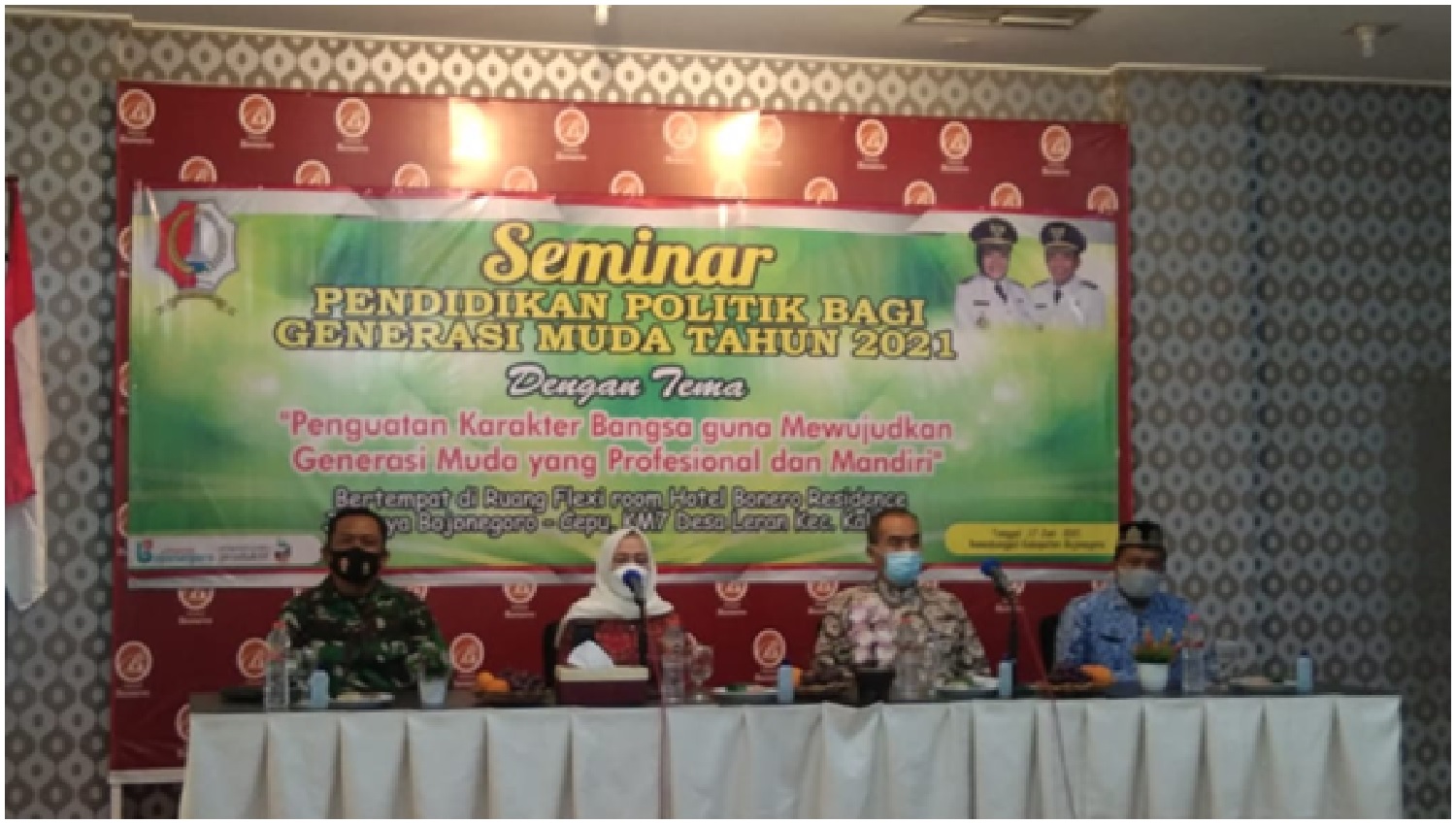 Kegiatan Seminar Pendidikan Politik Bagi Generasi Muda