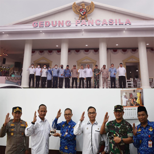Kunjungan Kerja  Badan  Pembinaan  Ideologi Pancasila BPIP Ri di Bojonegoro