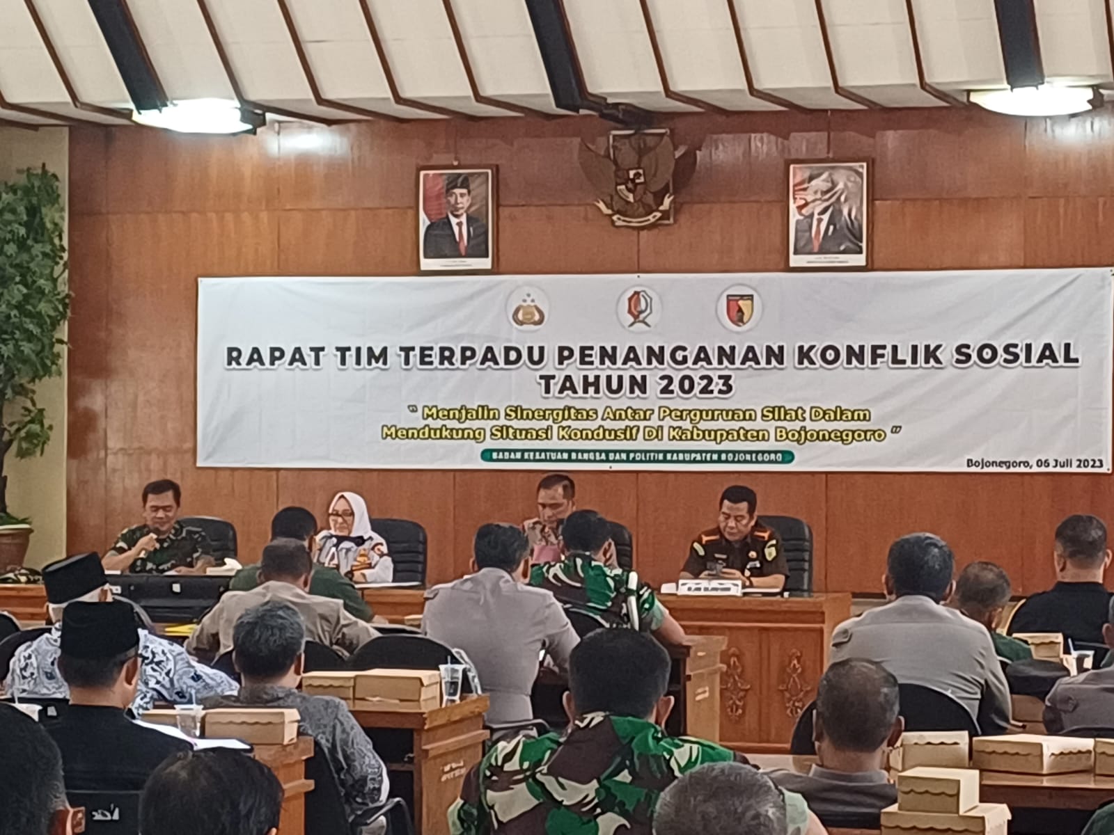 Rakor Timdu Penanganan Konflik Sosial Tahun 2023