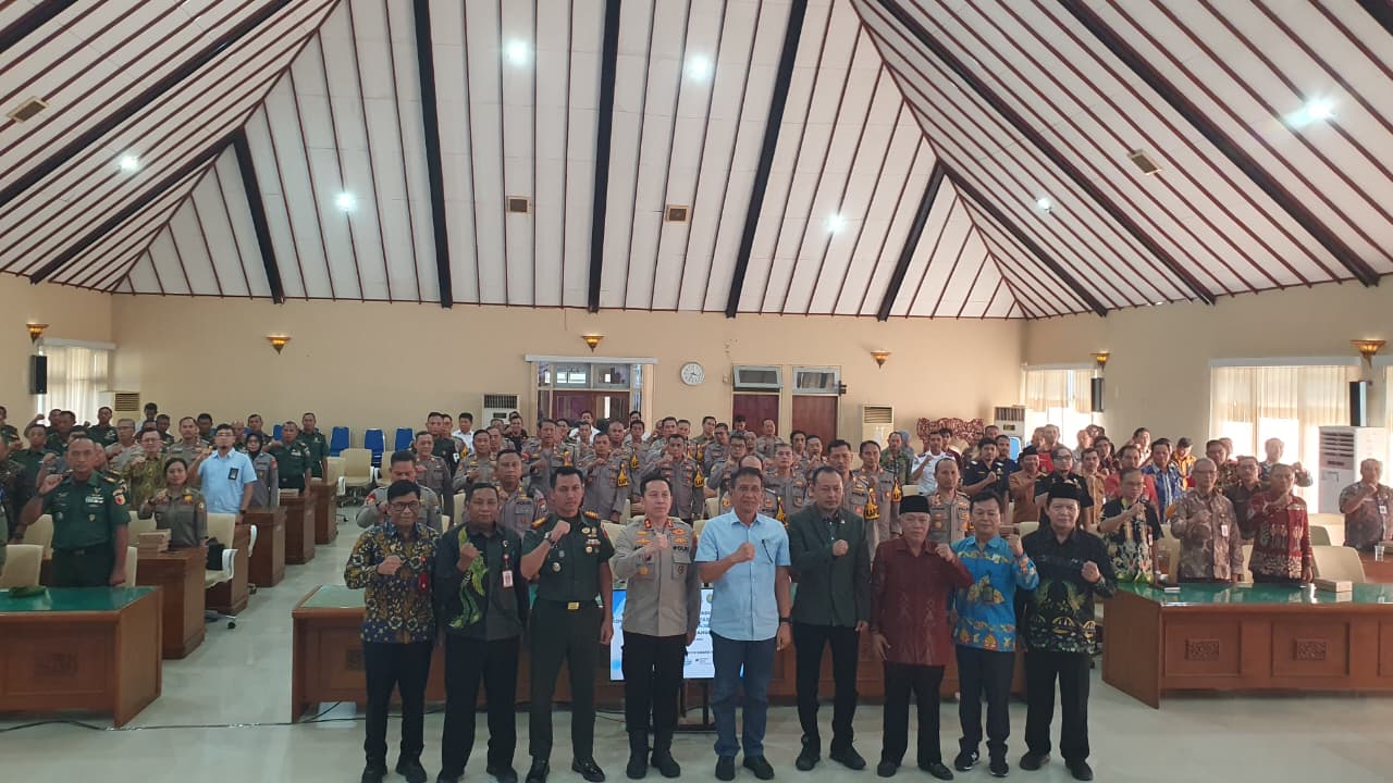 Rakor Timdu Antisipasi Konflik dan Bencana Jelang Nataru 2026
