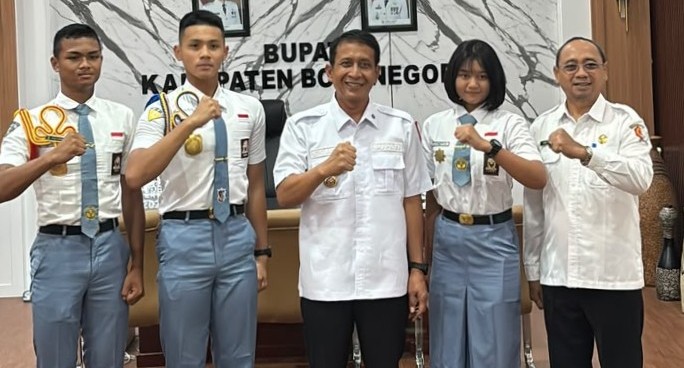 Pelepasan Calon Paskibraka Nasional dan Provinsi Jawa Timur