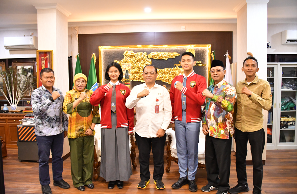 Pelepasan Calon Paskibraka Nasional dan Pemprov