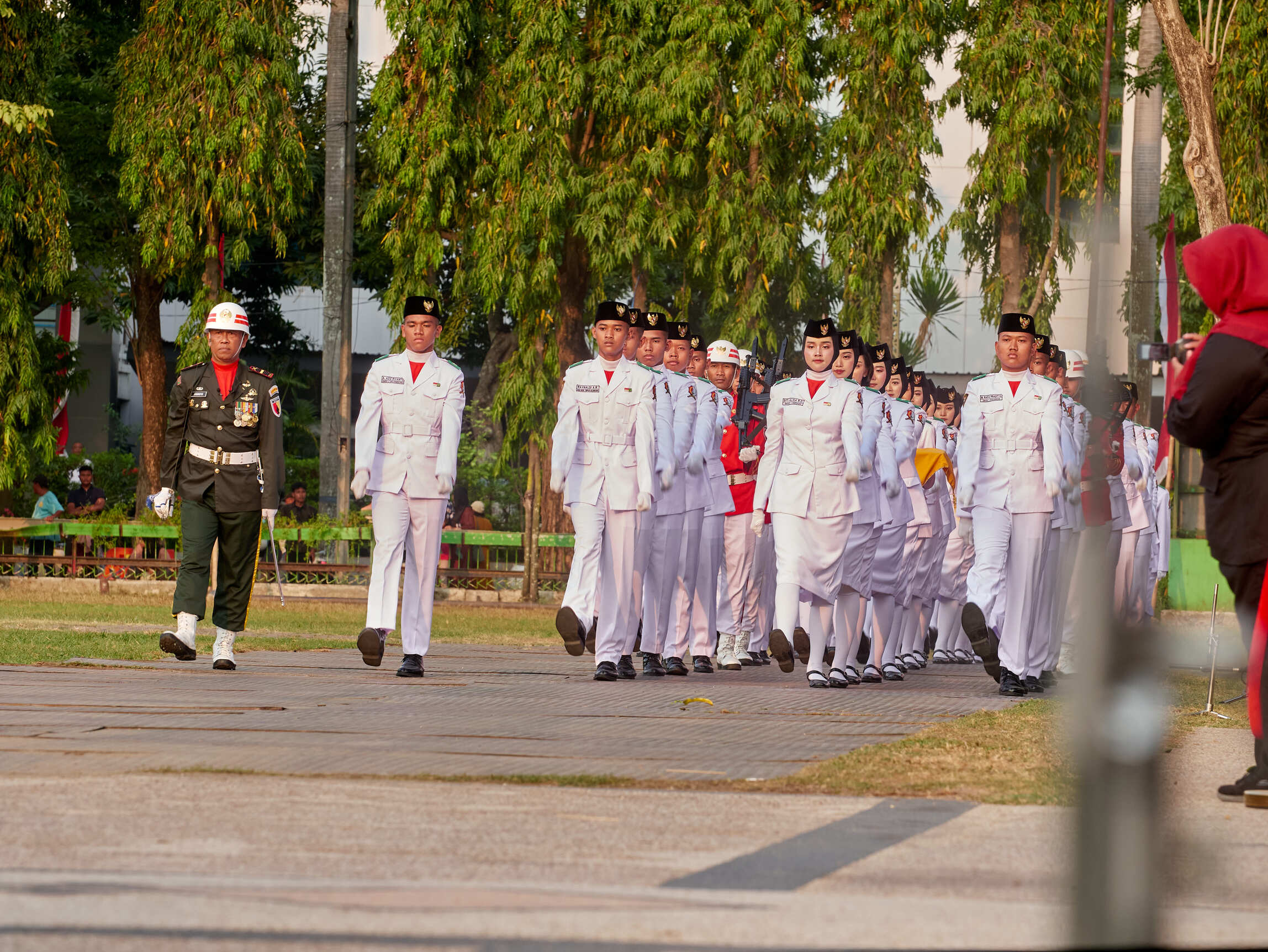 Pengibaran dan Penurunan Bendera HUT RI Ke-81