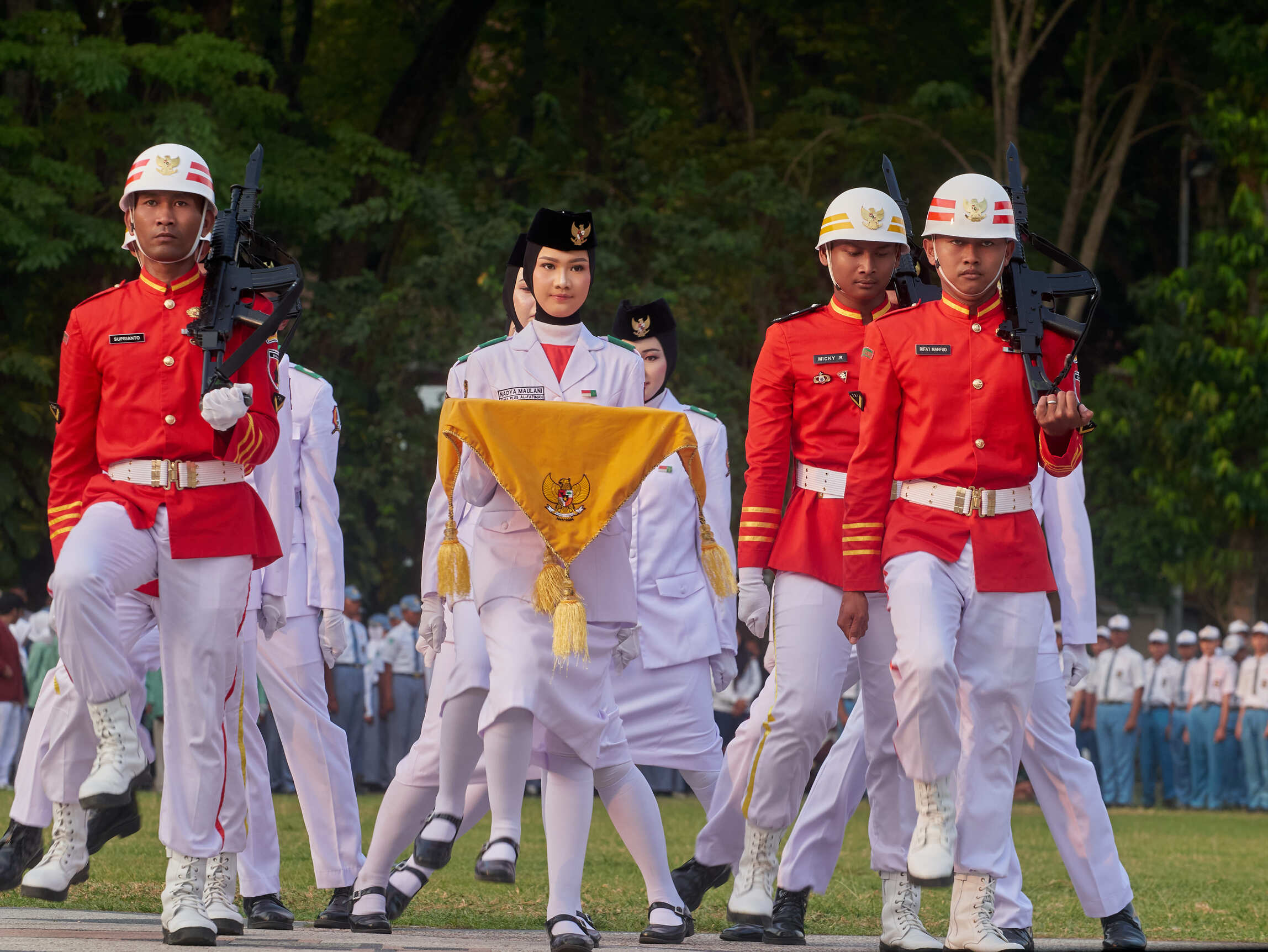 Pengibaran dan Penurunan Bendera HUT RI Ke-81